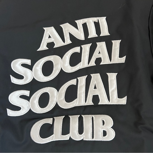 Anti social social club ASSC X Red Kap the dropout jacket black medium - Picture 3 of 14